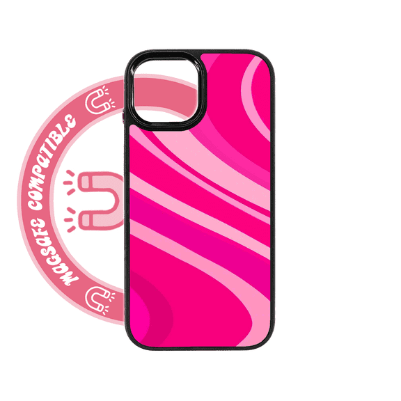 abbyrose Bubblegum Swirl MagSafe iPhone Case for iPhone 15