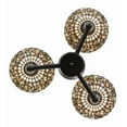 thumbnail image 5 of Meyda Tiffany 154475 Tiffany Turning Leaf 3 Light 22" Wide Semi-Flush Ceiling Fixture -, 5 of 7