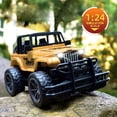 thumbnail image 4 of Rc Car Remote Control Car 1:24 2.4 Ghz 4Wd Vehículo Todoterreno Regalos Para Niños Niños Niñas Serendint EL018046-01, 4 of 5