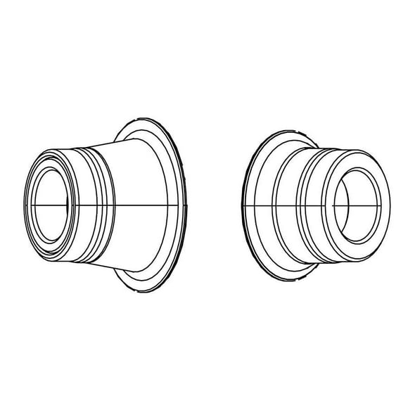 Zipp, 77/177 Conversion Caps, 177 DISC Rear, 12x142TA