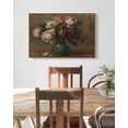 thumbnail image 6 of HFDF Wall Art for Livg Room Flower Wall Art Decor Vtage Botanical Large Prts Farmhouse Wall Decor Mid Century Modern Decor Artwork Floral Home Decor Holiday Gifts for Bedroom 18x12inch Framed, 6 of 6