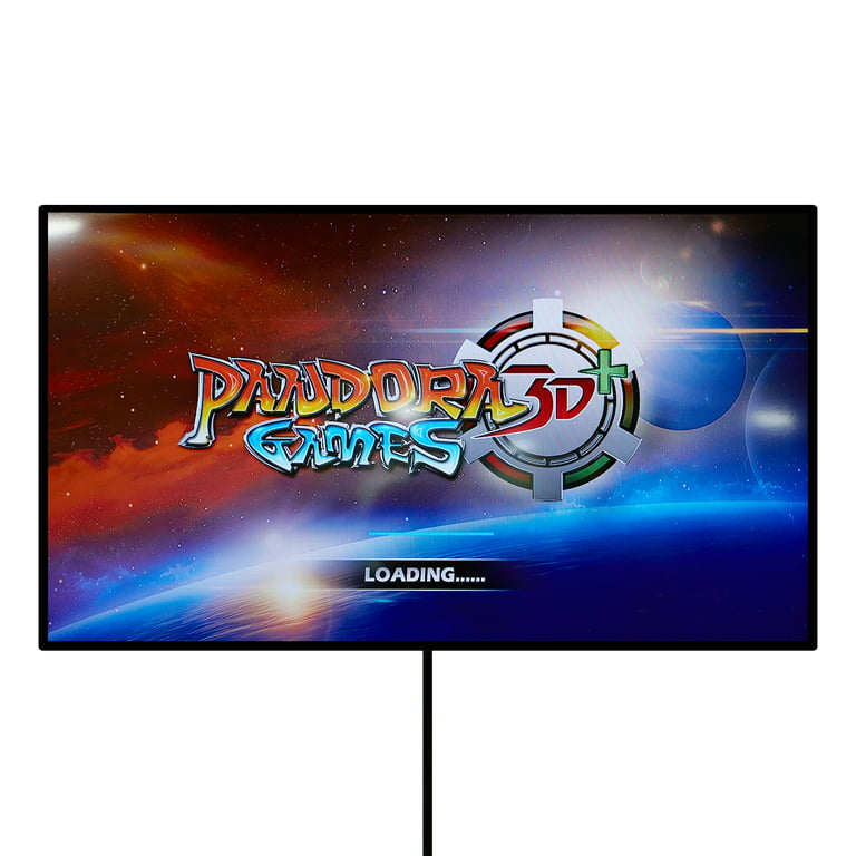  Uiexer 9800 Games in 1 Pandora's Box, 3D Arcade Game Console,  Retro Game Machine for PC/Projector/TV, 2-4 Players, 1280X720 Full HD, 3D  Games, Search/Hide/Save/Load/Pause Games, Favorite List : Toys & Games