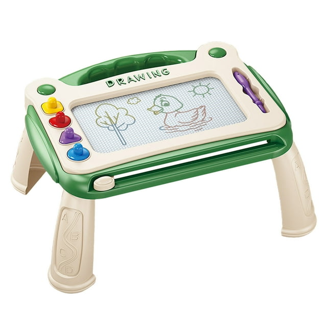 A Multifunctional Kids Drawing Board For Sketching Doodling With 4 Stamps And Pencil Educational Toy For Learning Development Gift