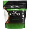 Nutiva USDA Certified Organic MCT Powder, Unflavored, 24 oz Pouch