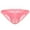 Pink, variant on Womens Underwear Low Rise Sheer Mesh Breathable Triangle Panties Soft Stretchy Cotton Gusset Daily Wear Comfort Soft