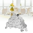 thumbnail image 3 of Zinc Alloy Metal Napkin Holder with Elegant Hollow Flower Pattern Wear Resistant Freestanding Tissue Dispenser for Stylish Table Decorations and Practical Use, 3 of 7