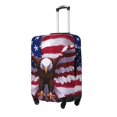 thumbnail image 2 of Salouo USA Eagle with Spread Wings Pattern Travel Dust-proof Suitcase Cover, Softside Suitcase Protector Luggage Cover Protector for 18-32inch ,Not Included Suitcase, 2 of 8