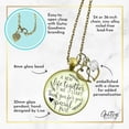 thumbnail image 5 of Wedding Coordinator Gutsy Goodness Bronze Metal Necklace New Life Planner Female Adult, 5 of 8