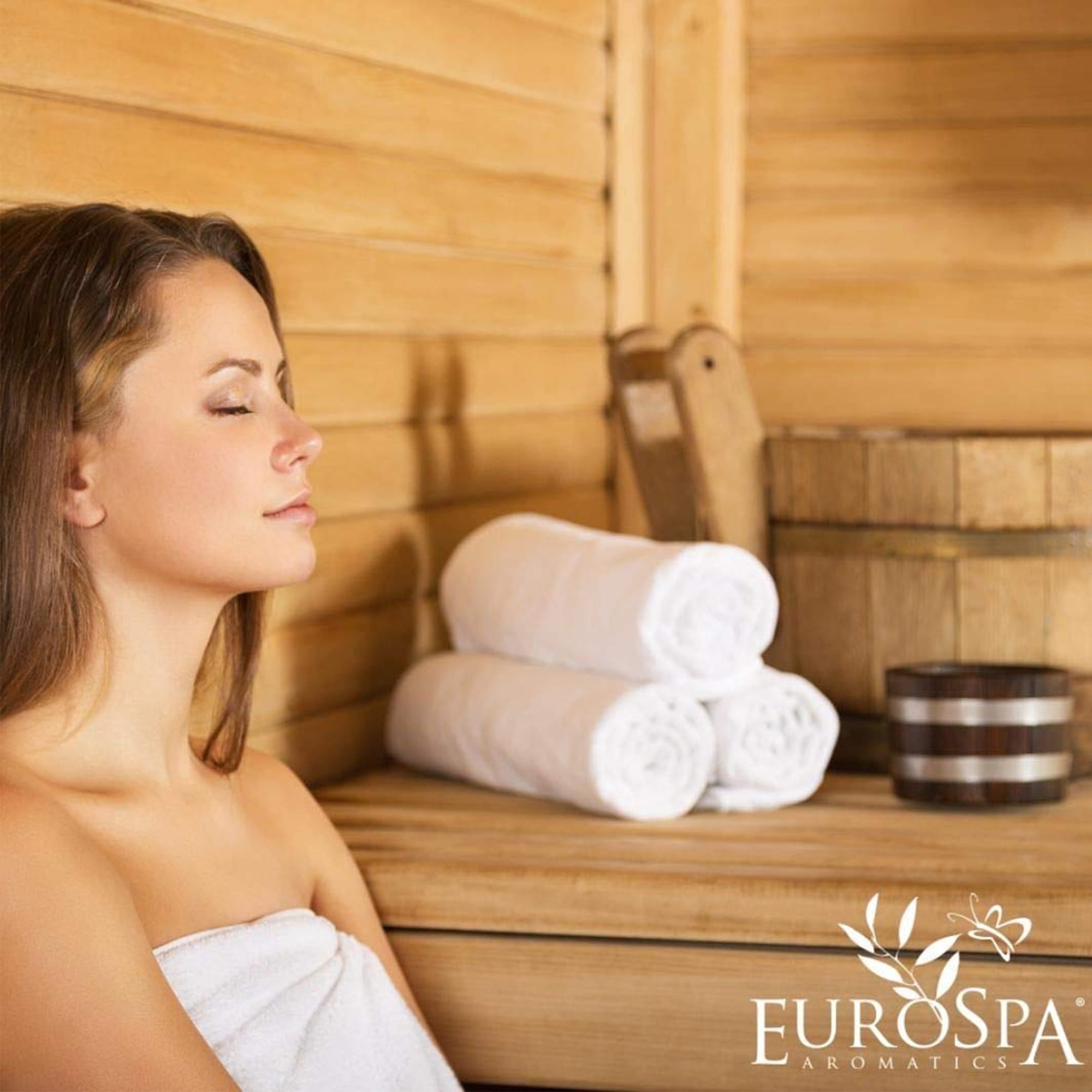 EuroSpa Aromatics Pure Eucalyptus Oil Shower Mist Spray Aromatherapy 2 Oz, 2-Pack