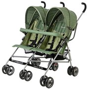 Dream On Me, Twin Umbrella Stroller, Gre