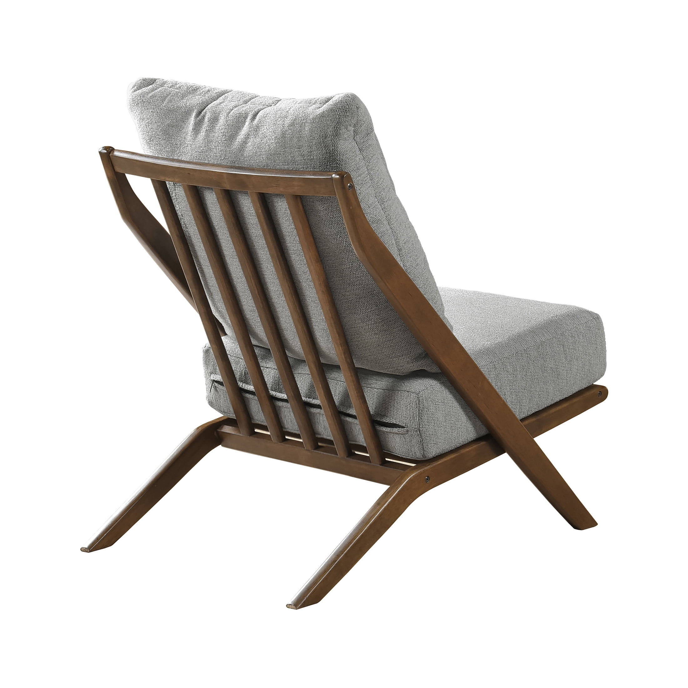 OakvillePark Ovela Textured Fabric Accent Chair, Gray