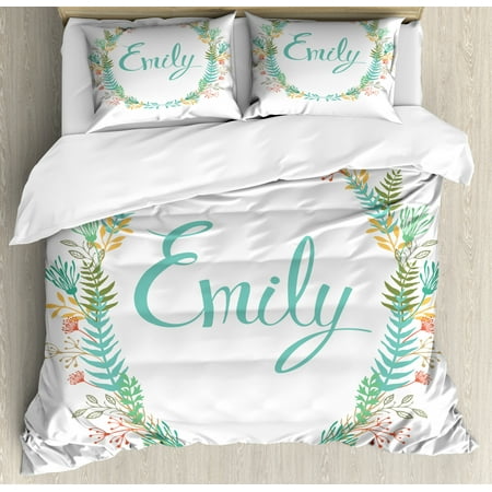 Emily King Size Duvet Cover Set Composition Of Popular English