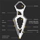 thumbnail image 5 of Regla Multifuncional 1Pcs Multi-Functional Portable Small Tool Combination with Bottle Opener Protractor Ruler Sander Cutter Wrench Set Saw and Screwdriver for DIY Outdoor and Emergency Use JASKFLY, 5 of 8