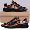 thumbnail image 3 of Together We Rise Native American flag Shoes Sneakers for Women Men Black Size 11.5, 3 of 7