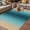 Turquoise, khaki, variant on Green Yellow Ombre Outdoor Rug for Patio/Deck/Porch, Non-Slip Large Area Rug 3 x 5 Ft, Farmhouse Modern Gradient Art Indoor Outdoor Rugs Washable Area Rugs, Reversible Camping Rug Carpet Runner