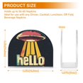 thumbnail image 4 of Yayeee Napkin Holder for Table Set of 2 Kitchen Paper Tissue Organization, Red UFO, 4 of 8