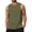 Green #017, variant on Men's Tank Top Workout Sleeveless Muscle Shirts Lightweight Casual Sleeveless Shirt for Gym Beach, L