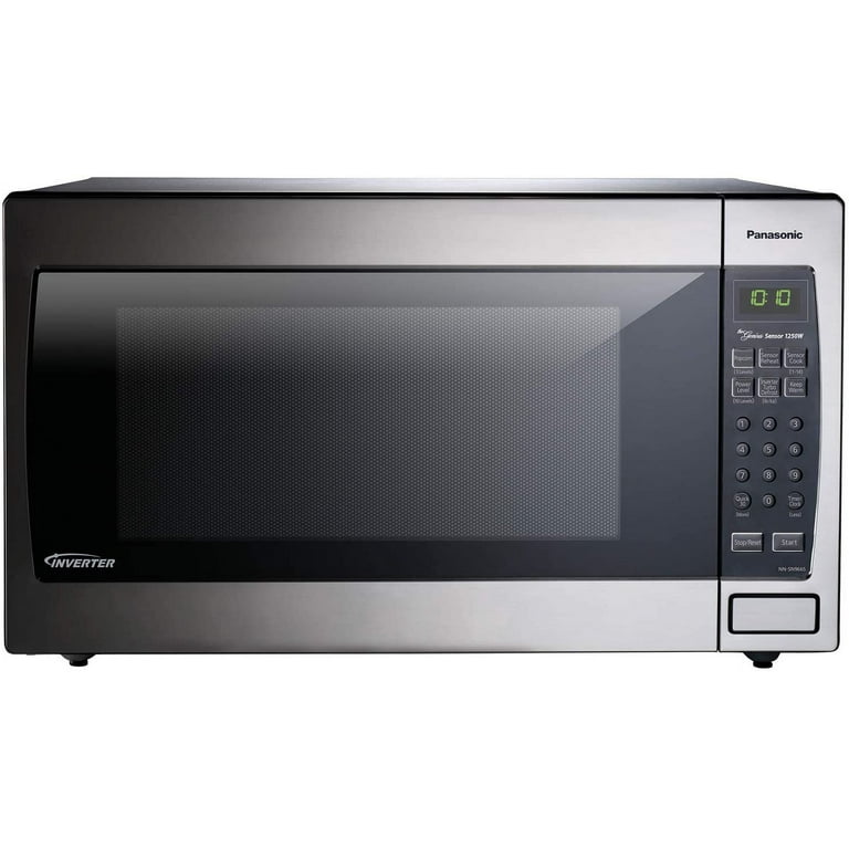 Panasonic Oven with Cyclonic Wave Inverter Technology, 1250W, 2.2 cu.ft. Countertop Microwave with Genius Sensor One-Touch Cooking – NN-SD975S (Stainless Steel/Silver), Stainless - Walmart.com Panasonic Oven with Cyclonic Wave Inverter Technology, 1250W, 2.2 cu.ft. Countertop Microwave with Genius Sensor One-Touch Cooking – NN-SD975S (Stainless Steel/Silver), Stainless - Walmart.com