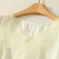 thumbnail image 6 of NTACZA Tank Tops for Women V-Neck Casual Cotton Sleeveless Lace Trim Womens Tops Summer, 6 of 8