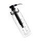 thumbnail image 2 of Stainless Steel Glass Sealing Bottle Kitchen Honey Dispenser Leak-proof Jam Container Cruet (Black, 300ml), 2 of 3