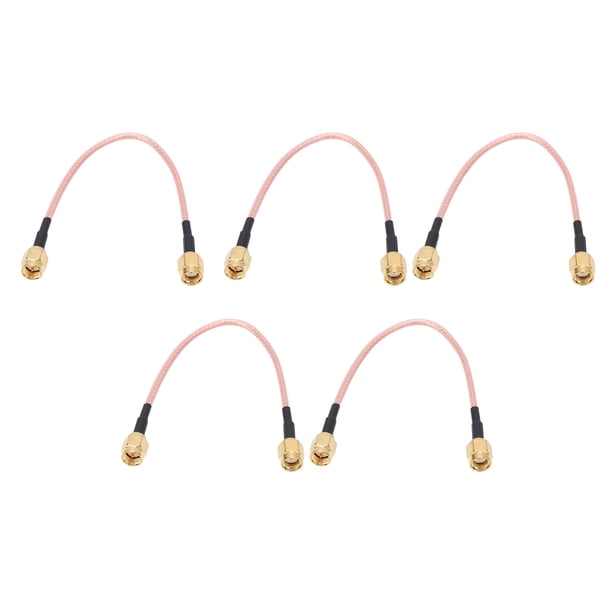 Cable coaxial RF, 5 piezas Cable coaxial RF Cable coaxial RF Cable de audio Mejore su experiencia