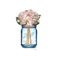 thumbnail image 2 of Greenwood, Amanda 12x14 White Modern Wood Framed Museum Art Print Titled - Blue Jar Hydrangea, 2 of 4