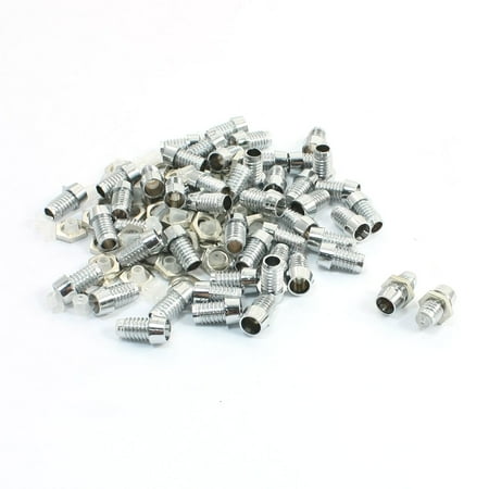 50 x 12mm Long 3mm LED Mount Lamp Holder Shell for Light-emitting Diode