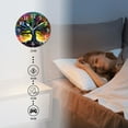 thumbnail image 3 of Modern Round Wall Clocks Non-Ticking Silent Clocks Battery Operated Quartz Clock Decorative for Bathroom,Office-Tree Each Branch Is Colored In The Colors Of The Rainbow(12inch), 3 of 4