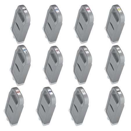 PrinterDash Compatible Replacement for CNMPFI-1100-12PK - MultiColor Combo Pack price history on PriceWatchPro