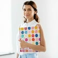 thumbnail image 6 of FORMRS 3 Ring Binder 1.5 inch with Pockets Set of 2 Clip Board 200 Sheets Capacity, Colorful Circles, 6 of 8