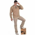thumbnail image 2 of Adult Standard Large 44 Tan Top Gun Fighter Jet Pilot Jacket, 2 of 2