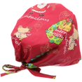 thumbnail image 1 of Sweat Absorbing Hat with Button Work Xmas Printed Cotton Nurse, 1 of 3