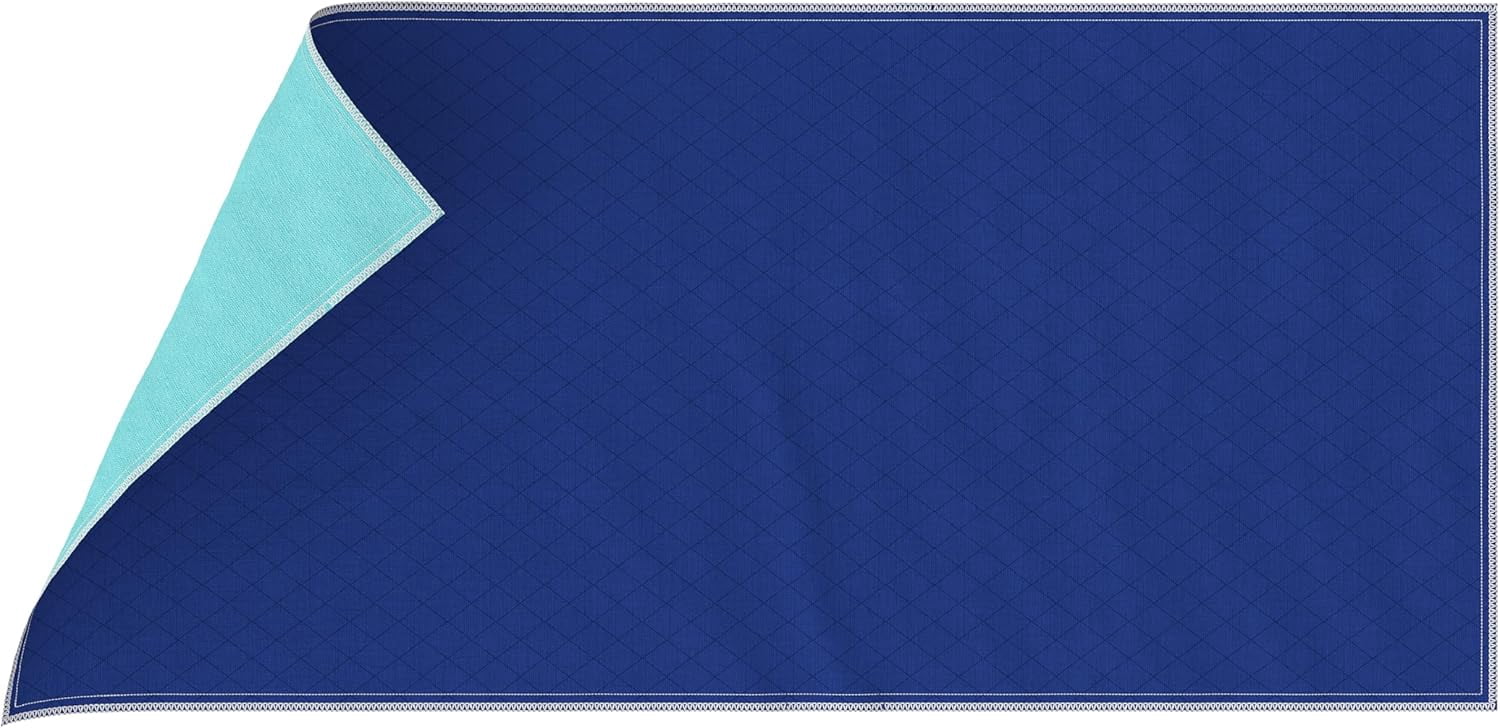 Inspire Waterproof Mattress Pad, Dark Colored to Hide Stains, Oversized 34"x 72" – Quilted, Bed Pad for Incontinence Washable