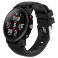 thumbnail image 3 of Correa de reloj de Silicona de 22 mm Likrtyny Para HUAMI Amazfit 1/2 generación Negro, 3 of 4