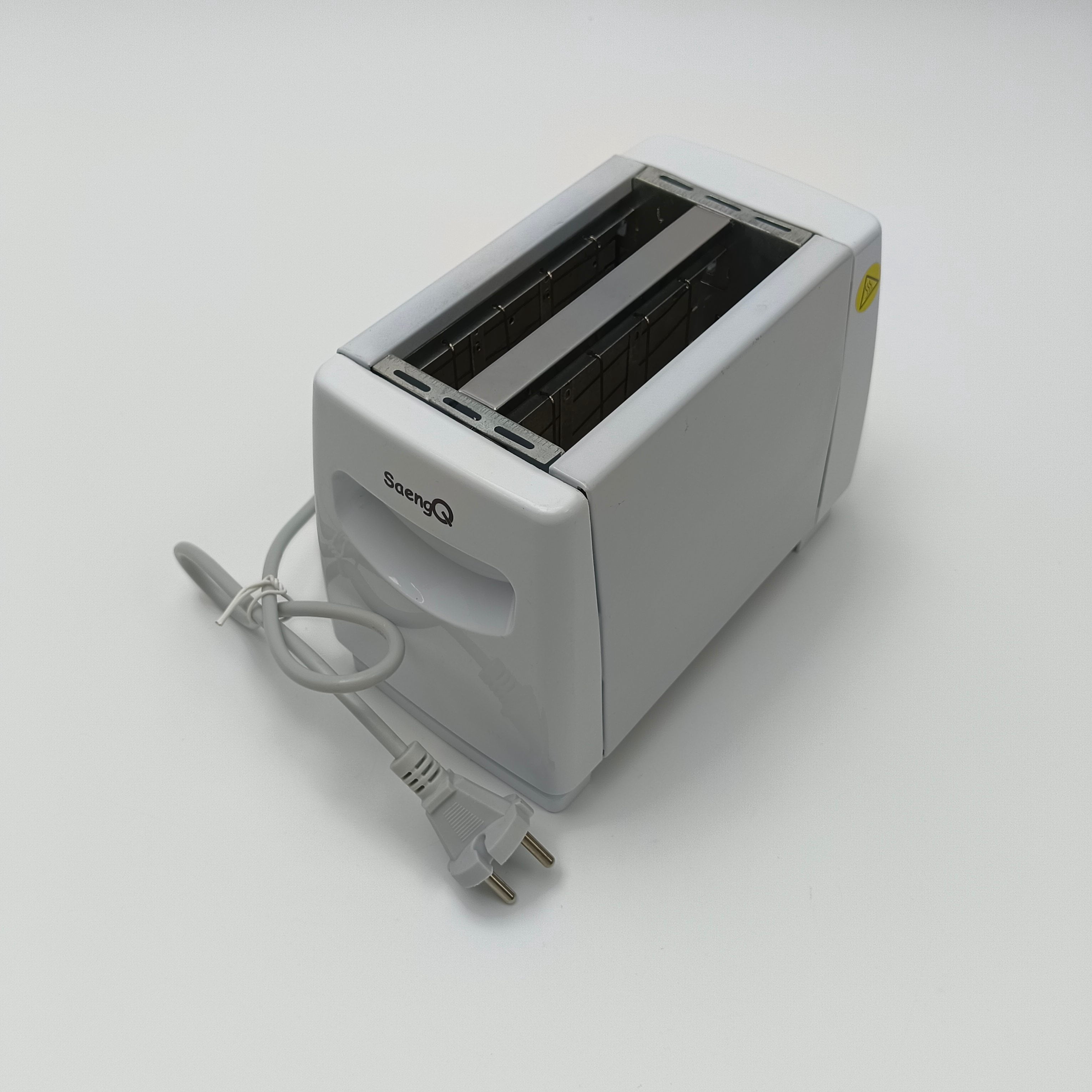 SaengQ Electric toasters White double-slot toaster - Arc-shaped ergonomic handle