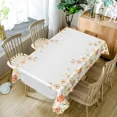 thumbnail image 2 of Nanqianyi Spring Floral Tablecloth,Waterproof Reusable Rectangle Table Cover for Kitchen Dining Party,52"x70", 2 of 6