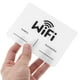 thumbnail image 3 of GOOHOCHY Señal WiFi para pared, señal de recordatorio de contraseña WiFi señal WiFi portátil señales de cobertura WiFi para tiendas restaurantes casas de vacaciones, 3 of 7