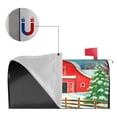 thumbnail image 5 of PHELIKA Holiday Christmas Horse 01 Mailbox Covers Magnetic Mailbox Wraps Post Letter Box Cover Mailwrap Garden Home Decor Standard Size 25.5"H x 21"W, 5 of 8