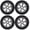 Titanium Color, variant on Nieyigj 4PCS RC Car Aluminum Tires Fit for WLtoys 1/28 K989-53 RC Accessories Titanium Color (1.18 in / 30 mm)