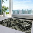 thumbnail image 6 of Addison Rugs Chantille Indoor/Outdoor Traditional Medallions Black Washable Rectangle Rug, 10' x 14', 6 of 6