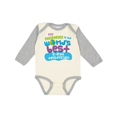 

Inktastic X Ray Technician Mom Gift Baby Boy or Baby Girl Long Sleeve Bodysuit