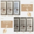 thumbnail image 2 of FULLWATT Vanity Mirror with Lights and Bluetooth Speaker, 32"LED Makeup Mirror, Lighted Makeup Mirror with Dimmable 3 Modes, USB Charging Port, 2 of 10