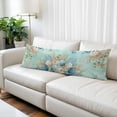 thumbnail image 2 of Teal Beach Coastal Body Pillow Covers 20"x54", Summer Nautical Coral Shell Botanical Soft Brushed Microfiber Breathable Throw Pillow Covers, Decorative Pillowcase with Zipper for Couch Sofa Bedroom, 2 of 9