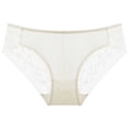 thumbnail image 2 of WRKEKC Panties for Women Low Rise Sheer Mesh Lace Cotton Gusset Triangle Underwear Breathable Butt Lifting Soft Comfortable, 2 of 8
