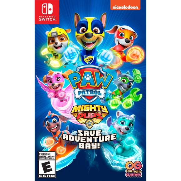 Paw Patrol Mighty Pups Save Adventure Bay - Nintendo Switch Nintendo Switch Game