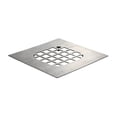 thumbnail image 1 of Danco 11045 Snap-in Shower Strainer & Drain Cover, Brushed Nickel, 1 of 1