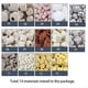 thumbnail image 2 of 500G 14 Tipos de Bolas BiolóGicas para Acuarios Medios Filtrantes de Bolas BioquíMicos para Accesorios de Filtro de Acuario para Peceras, 2 of 6