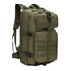 thumbnail image 4 of Mochila impermeable de 35 l, mochila plegable ajustable, múltiples bolsillos, verde Cola Mochila deportiva al aire libre, 4 of 5