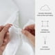 thumbnail image 5 of Ultra Suave y Transpirable - Juego de Funda Nórdica - Ropa de Cama de Piedra Matrimonial/queen de Comfort Canopy, 5 of 10