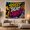 Street Beat Legacy, variant on Make Some Noise Graffiti in Urban Streetscape, Energetic Psychedelic for Music Lovers, Bold Urban Wall Art, Birthday Gift Tapestry Wall Hanging for Bedroom and Living Room